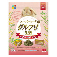 グルフリ生活 ヘアボールEXケア うさぎ用 スーパーフードプラス 国産 650g 3袋 ハイペット