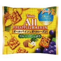 クッキー 個包装 お配り菓子 ファミリーサイズ　オールアソート　パイン＆レーズン 2枚×11袋入 1セット(1個×6) 東ハト