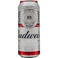 輸入ビール ビール バドワイザー 500ml 1ケース（24本）