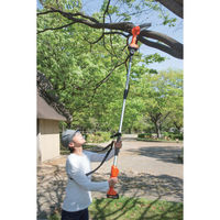 ファミリー・ライフ NEW充電式コードレス2WAY高枝チェーンソー 8点セット 04286 1個