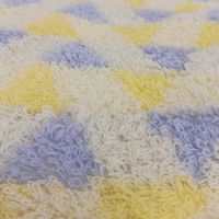 林 やわらかコンパクトバスタオル クリーミートライアングル パープル CO411205 1枚