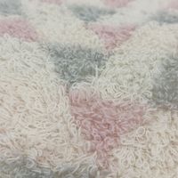 林 やわらかコンパクトバスタオル クリーミートライアングル ピンク CO411202 1枚