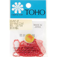 TOHO スリーカットビーズ 糸通しビーズ 外径約2.2mm 1m入り CR-798 MSB-CR798-PC 1箱(5枚入)（直送品）