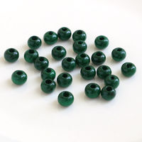 TOHO(トーホー) TOHO ウッドビーズ 6mm グリーン 25個入 NR6-4 1箱(5枚入)（直送品）