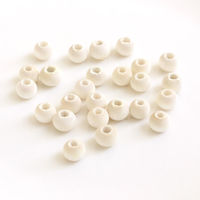 TOHO(トーホー) TOHO ウッドビーズ 6mm 木地 25個入 NR6-6 1箱(5枚入)（直送品）