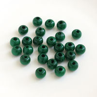 TOHO(トーホー) TOHO ウッドビーズ 8mm グリーン 25個入 NR8-4 1箱(5枚入)（直送品）