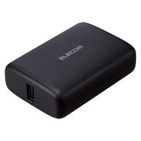 モバイルバッテリー 大容量 USB-C/A 合計最大 20W 10000mAh DE-C46L-10000BK エレコム 1個（直送品）