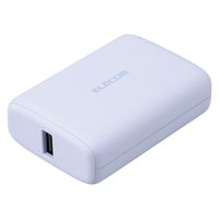 モバイルバッテリー 大容量 USB-C/A 合計最大 20W 10000mAh DE-C46L-10000PU エレコム 1個（直送品）