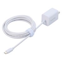 USB充電器 PD 20W タイプC ケーブル一体型 2.5m ホワイト MPA-ACCP7020WH エレコム 1個