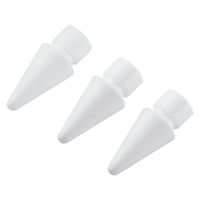 Apple Pencil 第2世代 第1世代 USB-C用 ペン先 3個入 ホワイト PWTIPAPS01WH エレコム 1個（直送品）