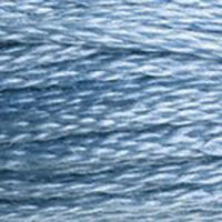 ディー・エム・シー DMC 25番糸 刺繍糸 12束入 8m #3755 ブルー系 DMC25-3755 1箱/12カセ入（直送品）