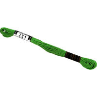 オリムパス製絲 刺繍糸 25番/8m 6綛入 COL.231 OLY25-BOX-231 1セット(6本入/1袋)（直送品）