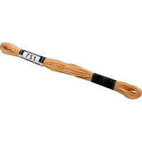 オリムパス製絲 刺繍糸 25番/8m 6綛入 COL.751 OLY25-BOX-751 1セット(6本入/1袋)（直送品）