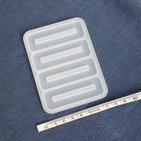 東京交易 シリコンモールド 74mm×100mm ヘアアクセパーツ(3) T10-3284 1セット(5個)