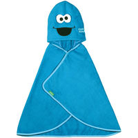 スケーター 吸水速乾 フード付バスポンチョ 【クッキーモンスター】 651595-BPO1 1個