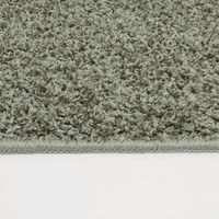 モリイコ ウォッシャブルシャギーラグ(グリーン) 24191551 1個（直送品）