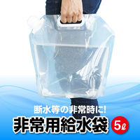 アーテック 非常用給水袋 5L 71279 1セット(6個)（直送品）