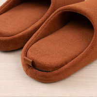 センコー SDS スムージィパイル スリッパ L:約24-26cm テラコッタ BBC231020 1足（直送品）