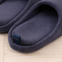 センコー SDS スムージィパイル スリッパ L:約24-26cm ネイビーブルー BBC231020 1足（直送品）