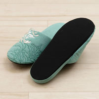 センコー DECORMUSEE サミーラ スリッパ グリーン DM 151215 1足（直送品）