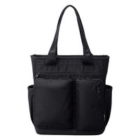 エレコム トートバッグ ビジネスバッグ 15L ファスナー付 撥水加工 14インチ BM-TBSDBK 1個