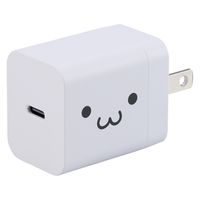 USB充電器 タイプC PD 20W USB-C×1 スマホ タブレット充電 しろちゃん ECーAC6820WF エレコム 1個（直送品）