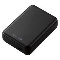 モバイルバッテリー 大容量 超コンパクト 軽量 USB-C×1 最大 15W 10000mAh EC-C16BK エレコム 1個