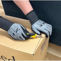 【耐切創手袋】ウィード 耐切創レベルD ニトリル背抜き 超極薄21ゲージ ZI-2187 L 1双