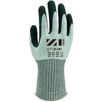 【耐切創手袋】ウィード 耐切創レベルD ニトリル背抜き ZI-787 LL 1双