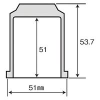 パーマンコーポレーション プラナットキャップ 41mm 8ヶ入 大型車用 リア 1214610000 1個（直送品）