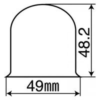 パーマンコーポレーション ナットキャップ 38mmステンレス 5ヶ入 1213038000 1個（直送品）