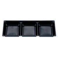 北原産業 仕出し弁当容器 110-40 福茶 睦月 黒セット BSDP-09401 1ケース(50個(25個×2)（直送品）