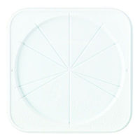 ヤマニパッケージ ケーキ箱 デコホワイト150 7号 CLトレー付 DE-174B 1ケース(100個(1個×100)（直送品）