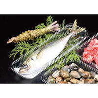 リスパック 透明トレー バイオPET AC-30-10F FSFV975 1ケース(800個(100個（直送品）