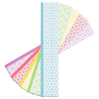 九州紙工 HANAシリーズ箸袋HANA三つ折 麻の葉(3.5×19cm) HANA-204 1ケース(5000個(500個×10)（直送品）