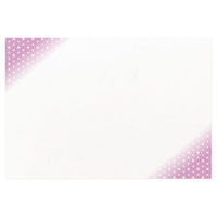 九州紙工 HANAシリーズテーブルマット 七宝紫 雲龍紙(26×38cm) SP-2T 1ケース(1000個(100個×10)（直送品）