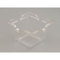 リスパック フルーツ容器 バイオカップ キューブ 11-70B ゲイト 穴4H PABK601 1ケース(900個(50個×18)（直送品）