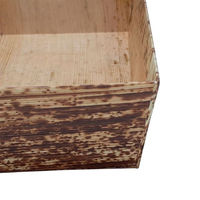 神堂 弁当容器 KAMI-BOX竹皮柄 長角S 4791 1ケース(200個(1個×200)（直送品）