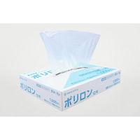 パックスタイル ハイデンポリ袋 ポリロン8μ 12号 1000枚入 00741855 1ケース(12個(1個×12)（直送品）