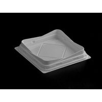 リスパック 軽食容器 バイオカップ RYO-2B 白 PABB105 1ケース(1200個(50個×24)（直送品）