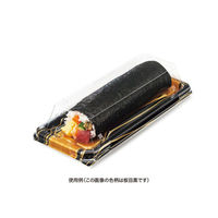 リスパック 寿司容器 至粋 1-5 B ふくいん赤 RSAS163 1ケース(500個(50個×10)（直送品）