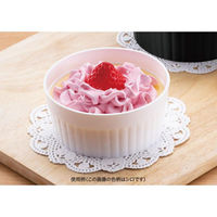 リスパック デザートカップ バイオ ココマル IR76-110H ナチュラル H10T006 1袋(25個)（直送品）