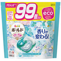 【旧品】ボールド ジェルボール4D 爽やかフレッシュフラワーサボン テラジャンボ 1箱（297粒：99粒入×3個）洗濯洗剤 P&G