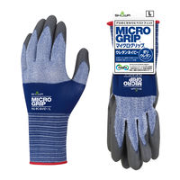 【ウレタン背抜き手袋】 ショーワグローブ No.264 マイクログリップ ウレタンネイビー Lサイズ No.264-L 1双