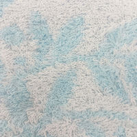 林 バスタオル 今治 ラウンドリーフ 2枚セット ブルー(青) BN204301 1セット(2枚入)（直送品）