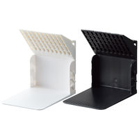 リヒトラブ 1冊でも倒れないブックスタンド Mini ブラック A3578-24 1台