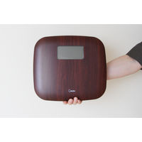 ドリテック ボディスケール「リフェロ」ダークウッド BS-183DW 1台