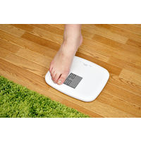 ドリテック ボディスケール「クラベール」ホワイト BS-164WT 1台