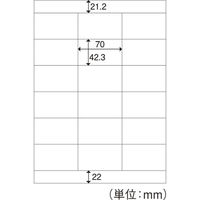 ジョインテックス スマートバリュー OAマルチラベル 18面 100枚×5冊 A239J-5 1箱（直送品）