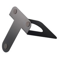 ジョインテックス スマートバリュー ブックエンドM黒10個(2個×5組)B167JM-BK5 B167J-M-BK5 1箱（直送品）